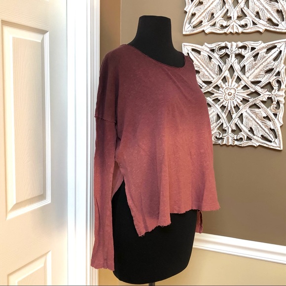 ⭐️ We the Free Starry Night Ombre Long Sleeve Tunic Shirt EXTRA SMALL - Picture 4 of 13